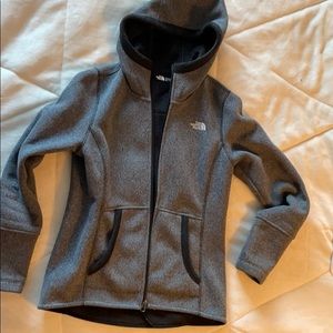 North Face zip fleece zip up